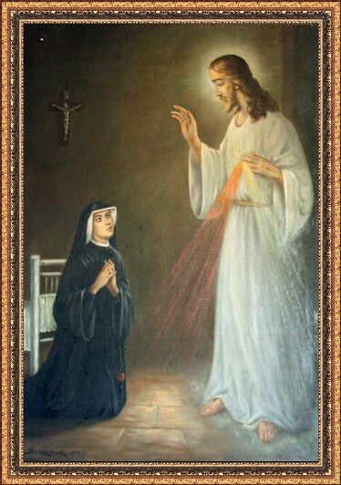 Siostra Faustyna i Jezus Milosierny
